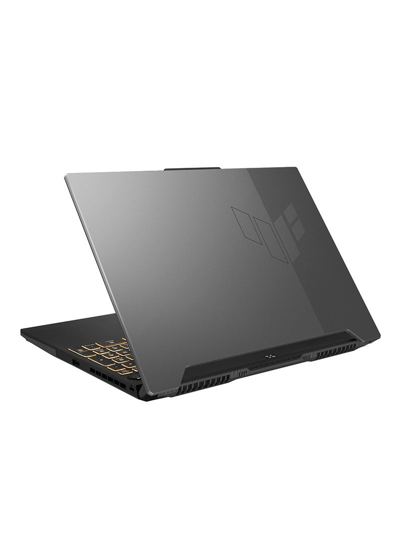 أسوس - شاشة TUF Gaming F15 مقاس 15.6 بوصة وتردد 144 هرتز، ومعالج Core i7-12700H/ذاكرة وصول عشوائي سعة 16 جيجابايت/محرك أقراص SSD سعة 512 جيجابايت/بطاقة رسومات NVIDIA GeForce RTX 3050 سعة 4 جيجابايت/نظام التشغيل Windows 11 Home/ - Image 1