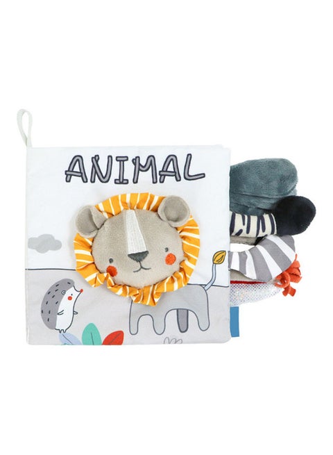 Baby Cloth Book With Sound Sensory Training Three-dimensional Cognitive Visual Toys With Rustling Sound Crinkle 15x16x2cm