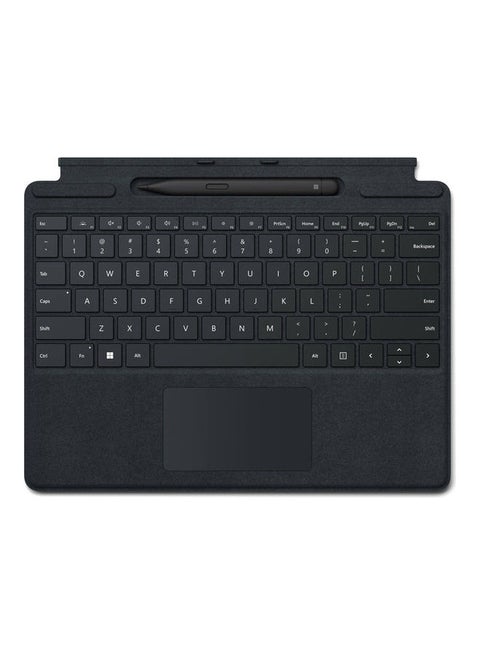 Surface Accessories Pro Signature Keyboard With Slim Pen 2 Black