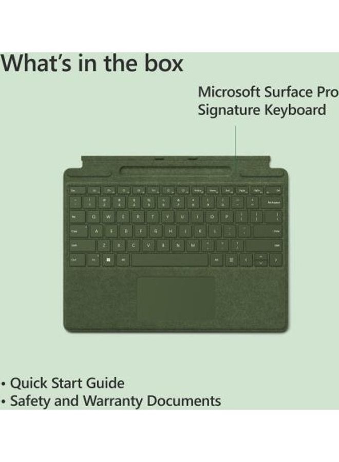Microsoft Surface Pro Signature Keyboard Forest - Image 3