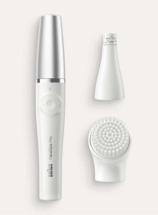 BRAUN - SE830 Facial Epilator With Cleansing Brush White - Image 1