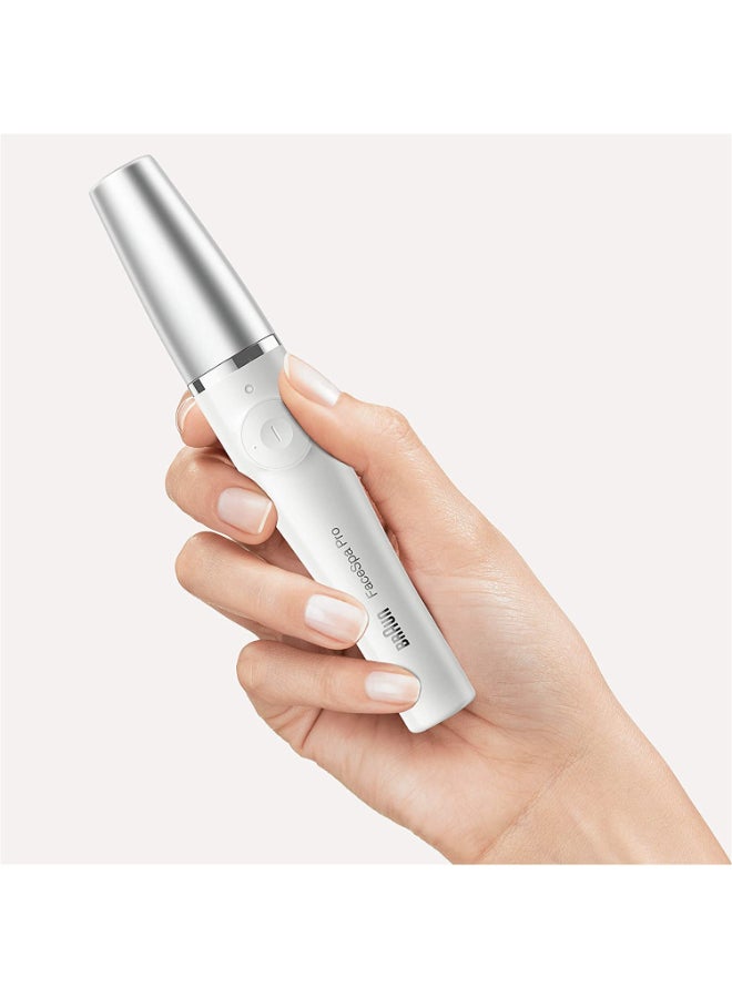 BRAUN - SE830 Facial Epilator With Cleansing Brush White - Image 1
