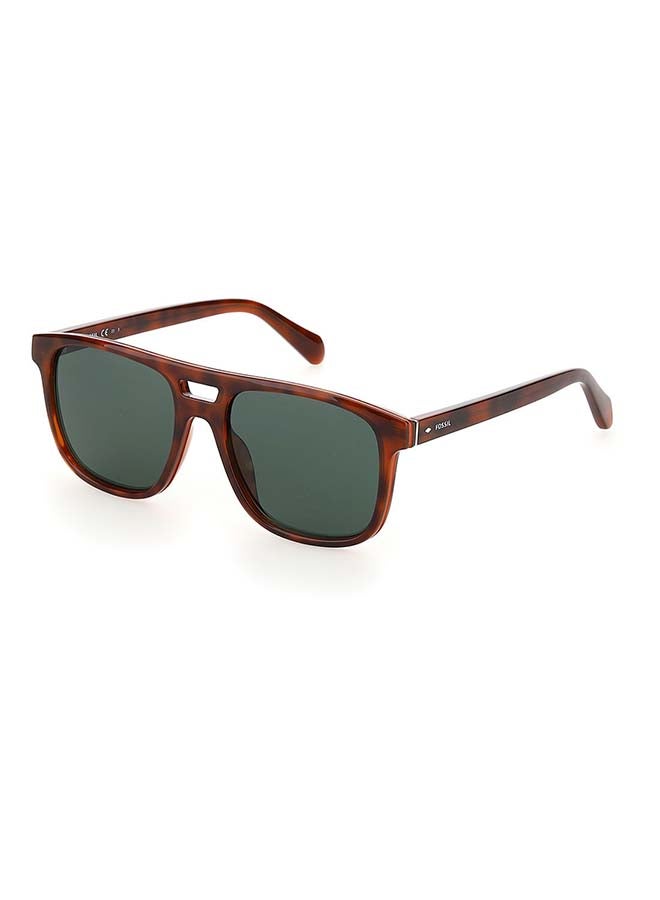FOSSIL Men's Square Frame Sunglasses - Lens Size: 54 mm  - Image 1