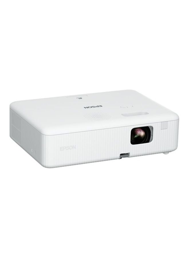 EPSON V11HA86040 WXGA Projector 3LCD technology 3000 lumen brightness CO-W01 White  - Image 1