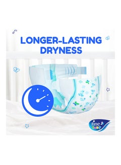Fine Baby Baby Diapers Size 6 (16+ Kg) Junior, 144 Count  With The New Double Lock Leak Barriers  - Image 4