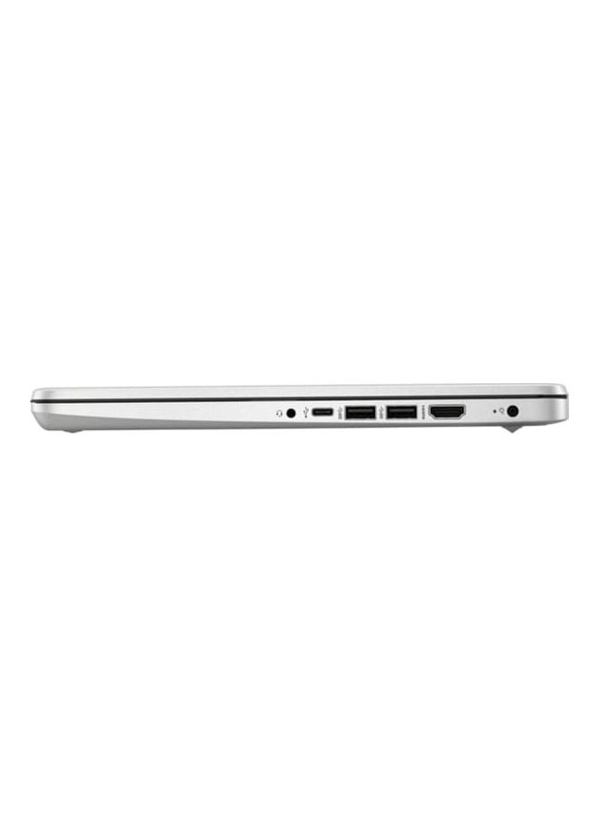 HP - 14s-dq2223ne 6Z914EA (Upgraded Version) Laptop With 14-Inch Display, Core i3-1125G4 Processor/8GB RAM/256GB SSD/Intel UHD Graphics/Windows 11 Home-Middle East Version English/Arabic Natural Silver - Image 1