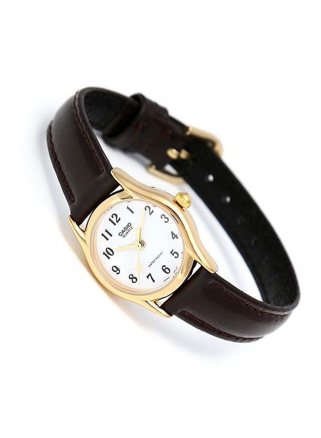 CASIO - Women's Enticer Analog Watch LTP-1094Q-7B4RDF - 29 mm - Brown - Image 1