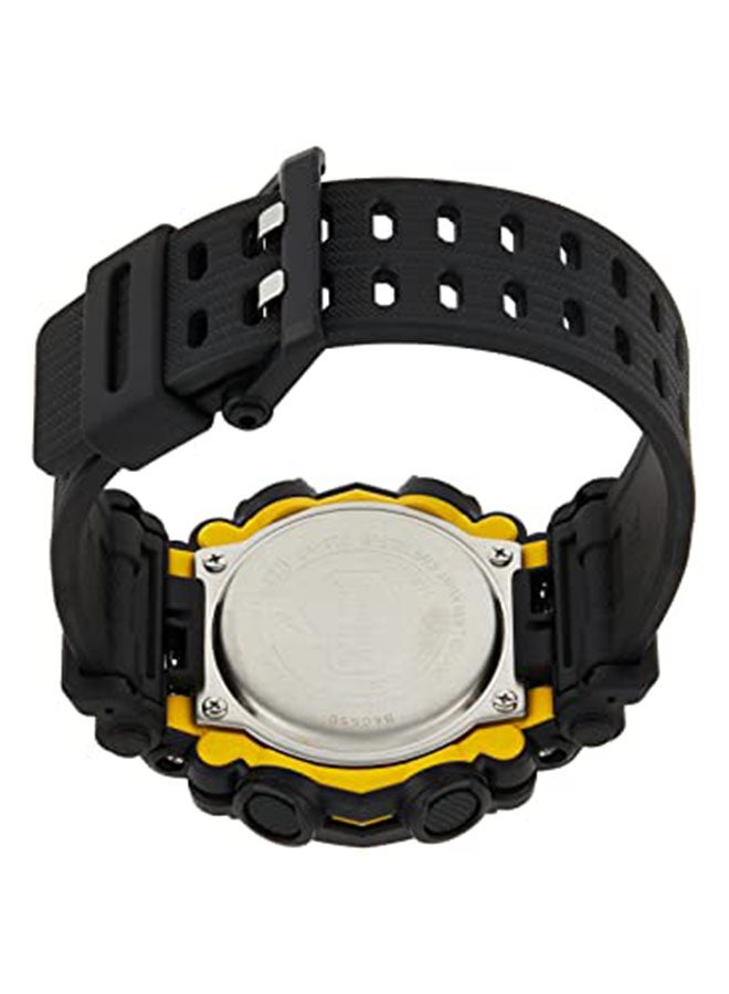 G-SHOCK - Men's Round Shape Resin Band Analog & Digital Wrist Watch 52 mm - Black - GA-900-1ADR - Image 1