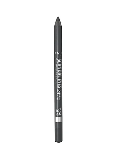 ريميل لندن Scandal'Eyes Waterproof Kohl Kajal Pencil – 004 –Grey