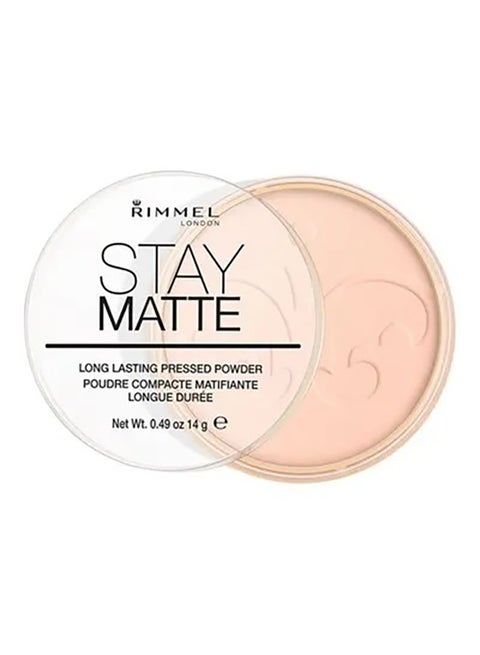 Stay Matte Pressed Powder – 02 –Pink Blossom