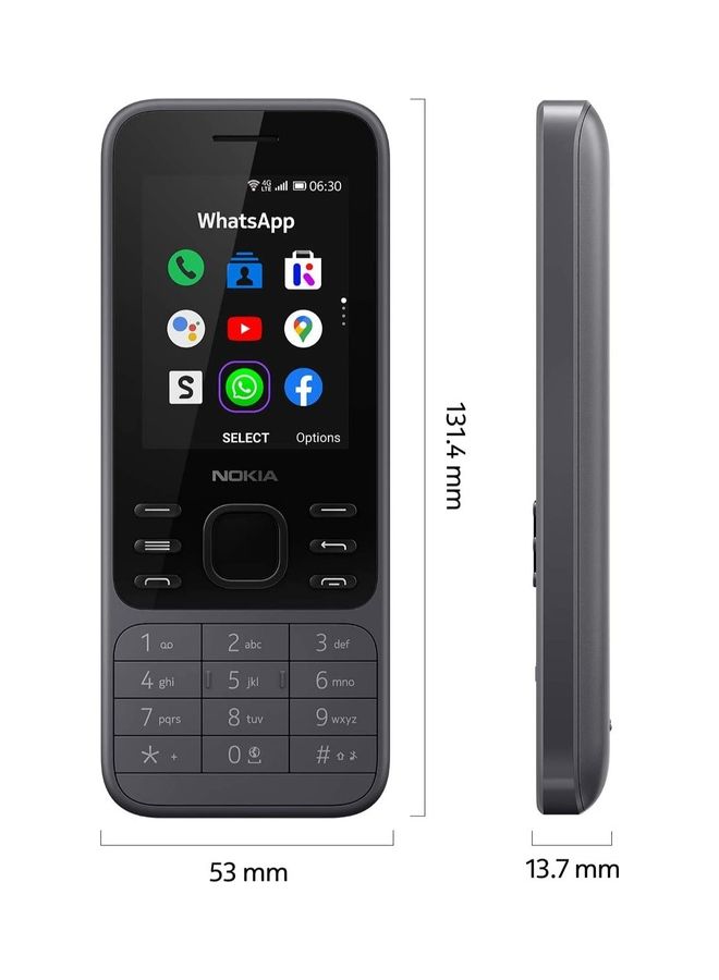 NOKIA - 6300 Dual SIM 512MB RAM 4GB 4G LTE - Image 1