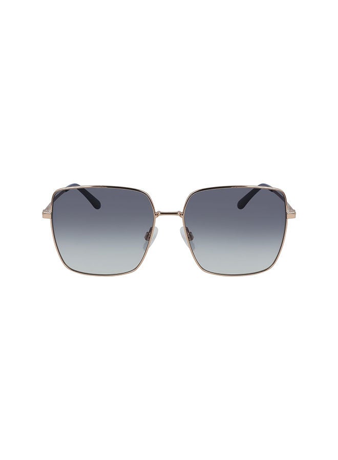 CALVIN KLEIN Women's Full Rimmed Square Frame Sunglasses - Lens Size: 58 mm  - Image 1
