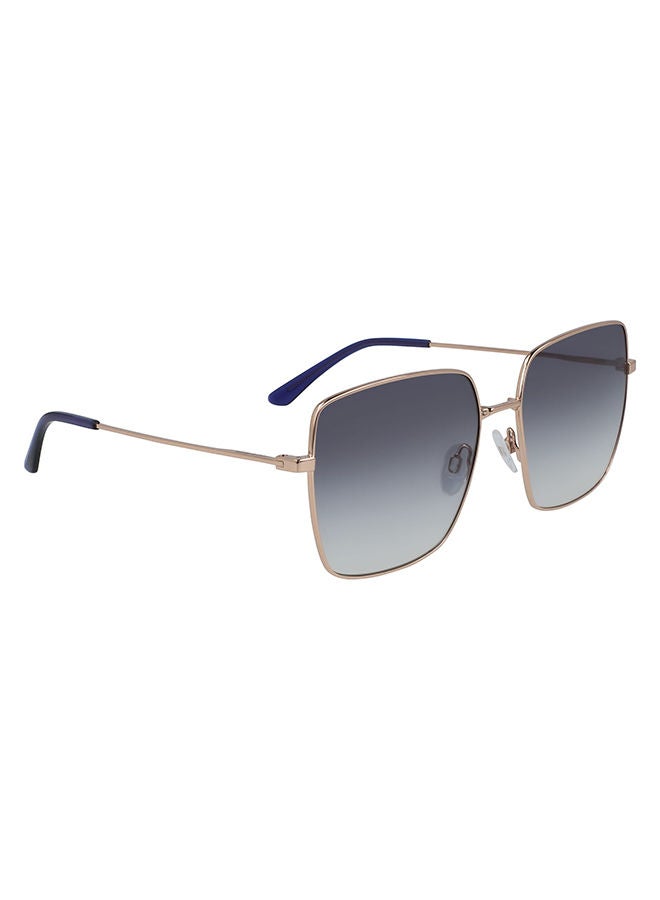 CALVIN KLEIN Women's Full Rimmed Square Frame Sunglasses - Lens Size: 58 mm  - Image 3