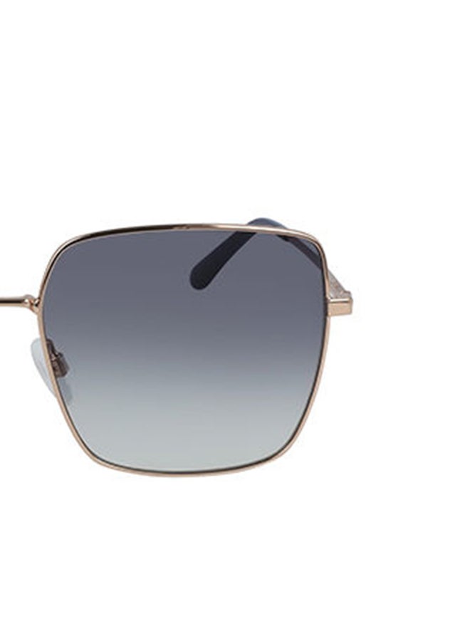 CALVIN KLEIN Women's Full Rimmed Square Frame Sunglasses - Lens Size: 58 mm  - Image 5