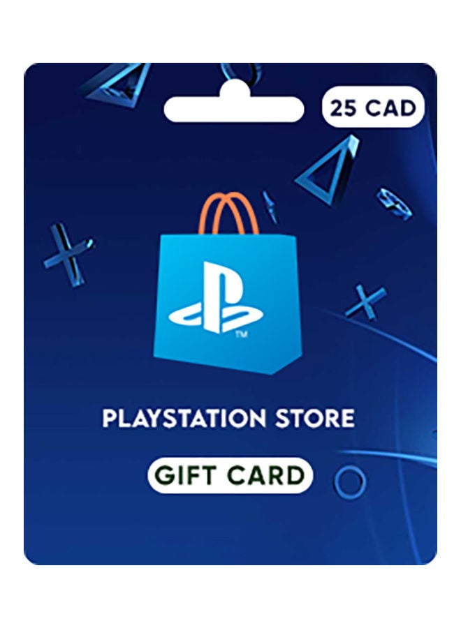 Sony PSN 25 CAD Gift Card (Delivery via SMS/WhatsApp) 