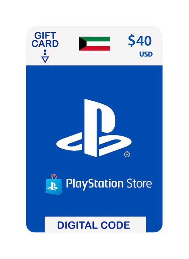 Sony PSN Kuwait Store 40$ Gift Card (Delivery via SMS/WhatsApp) 