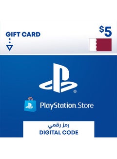 Sony PSN Qatar 5$ Gift Card (Delivery via SMS/WhatsApp) 