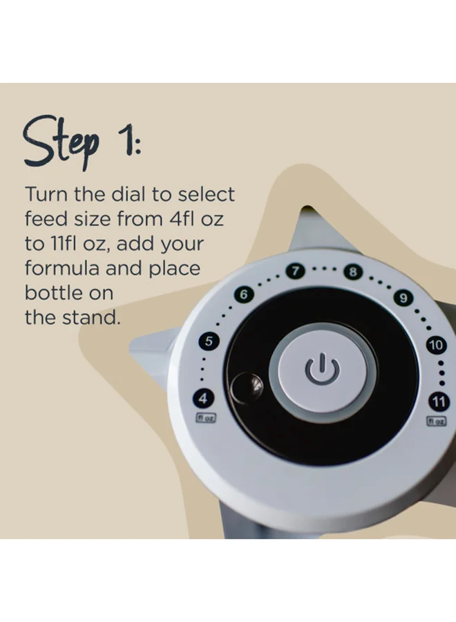 tommee tippee Perfect Prep Machine, Instant And Fast Baby Bottle Maker With Antibacterial Filter, White