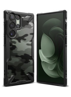 Ringke Fusion-X Series Covers for Samsung Galaxy S23 Ultra Case (2023)  Hard Shockproof Protective Bumper Phone Cover - Camo black  - Image 1