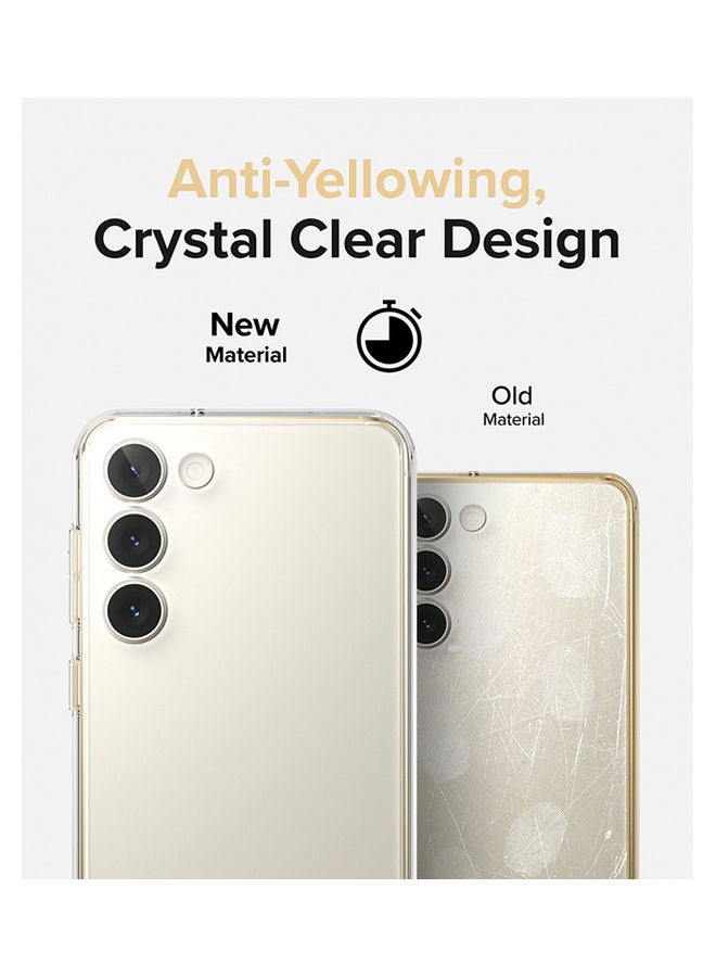 Ringke Fusion Series Covers for Samsung Galaxy S23 Case (2023) Transparent Thin Hard Back Shockproof TPU Bumper Phone Cover - Clear - Image 4