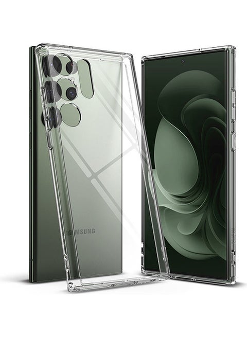 Fusion Series Covers for Samsung Galaxy S23 Ultra Case (2023) TPU Protective Bumper Phone Cover - Clear