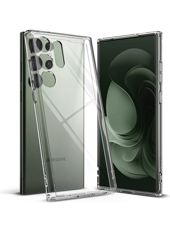 Ringke - Fusion Series Covers for Samsung Galaxy S23 Ultra Case (2023) TPU Protective Bumper Phone Cover - Clear - Image 1