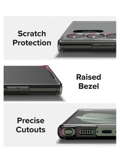 Ringke Fusion Series Covers for Samsung Galaxy S23 Ultra Case (2023) TPU Protective Bumper Phone Cover - Clear  - Image 3