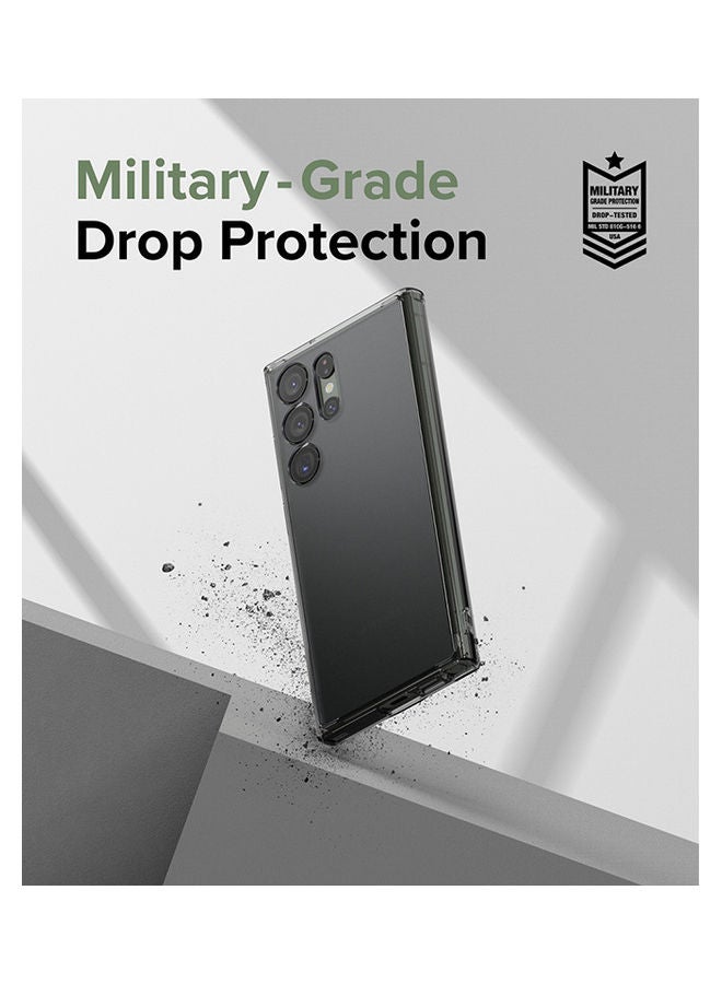 Ringke - Fusion Series Covers for Samsung Galaxy S23 Ultra Case (2023) TPU Protective Bumper Phone Cover - Clear - Image 1