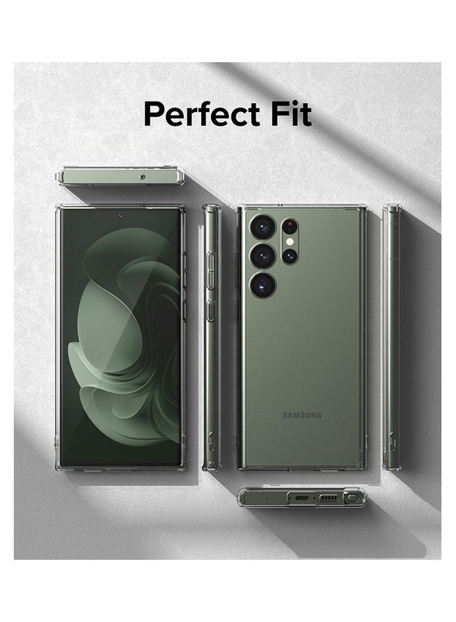 Ringke - Fusion Series Covers for Samsung Galaxy S23 Ultra Case (2023) TPU Protective Bumper Phone Cover - Clear - Image 1