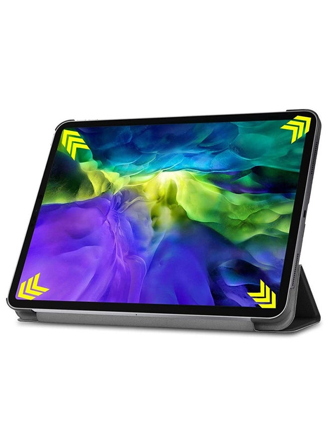 MARGOUN iPad Air 4 / Air 5 Case (2020/2022) 10.9-inch Leather Folio Stand Folding Cover Compatible with Apple iPad Air (4th/5th) Generation Black  - Image 4