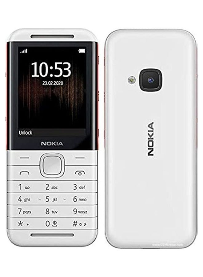 NOKIA 5310 Four SIM White/Red 8MB RAM 16MB GSM - Image 1