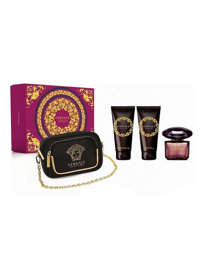 VERSACE - Crystal Noir EDT Gift Set 90ml - Image 1