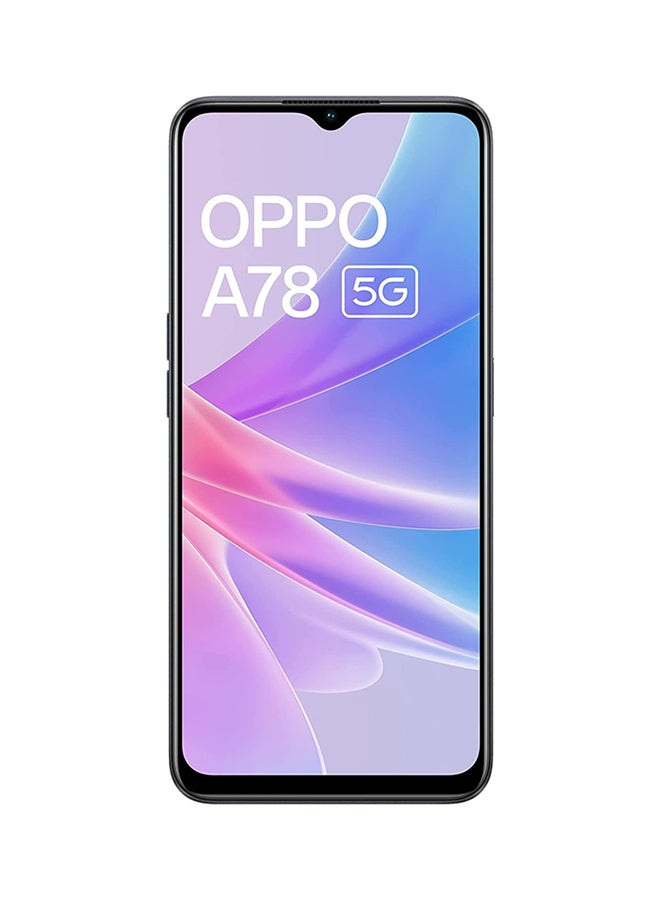 OPPO - A78 5G Dual SIM Glowing Blue 8GB RAM 128GB 5G - Middle East Version - Image 1