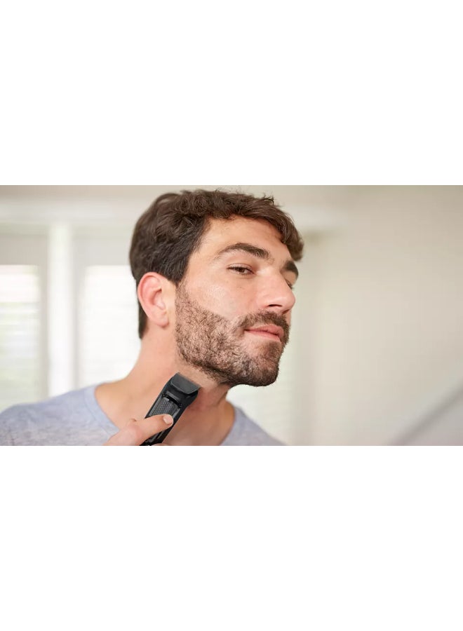 Philips - 6-In-1 Multigroom Series 3000 MG3710/33 Black 23.4 x 16.5 x 5.6cm - Image 1