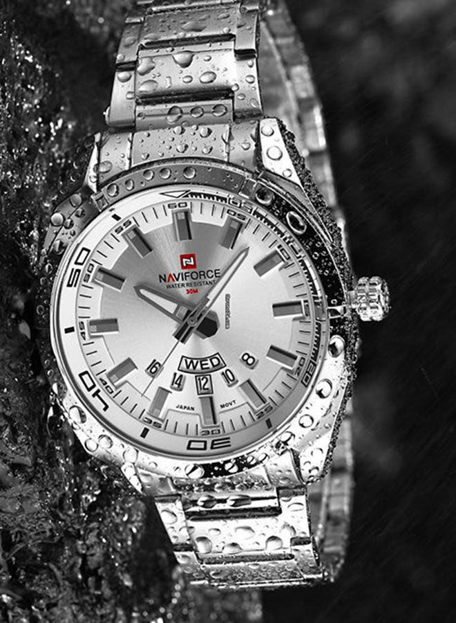 NAVIFORCE - Men's Stainless Steel Analog Wrist Watch NF9038 - Image 1