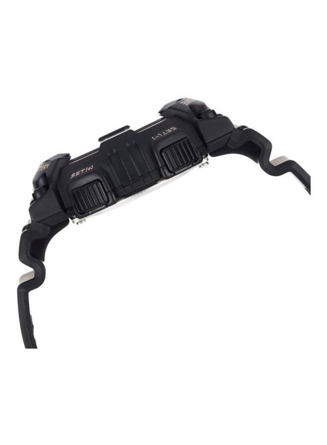 CASIO Men's Youth Water Resistant Analog & Digital Watch AEQ-110W-1A3VDF - 47 mm - Black - Image 3