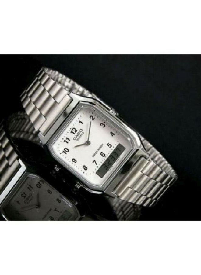CASIO Men's Vintage Analog/Digital Watch AQ-230A-7BMQD - Image 4