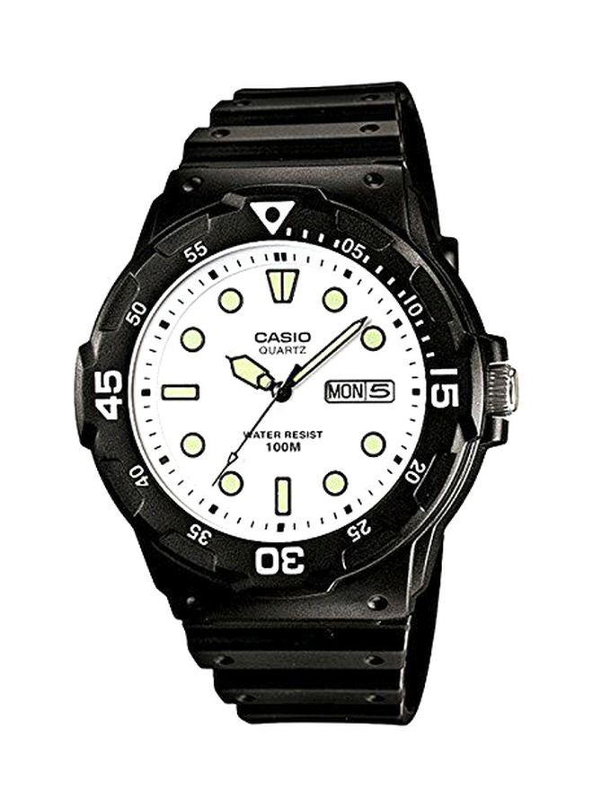 CASIO Men's Youth Water Resistant Analog Watch MRW-200H-7EVDF - 45 mm - Black  - Image 1