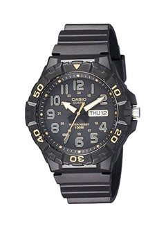 Men's Water Resistant Analog Watch MRW-210H-1A2VDF - 53 mm - Black