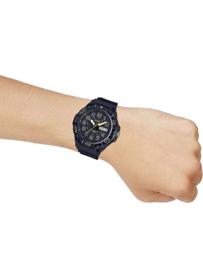 CASIO - Men's Water Resistant Analog Watch MRW-210H-1A2VDF - 53 mm - Black - Image 1