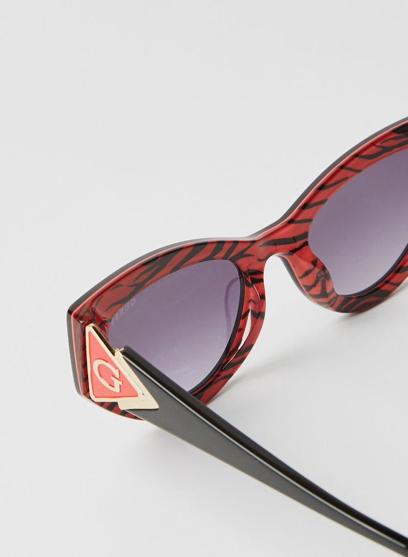 جس نظارة شمسية بعدسات واقية من الأشعة فوق البنفسجية - مقاس العدسة: 54 مم للنساء - Image 2