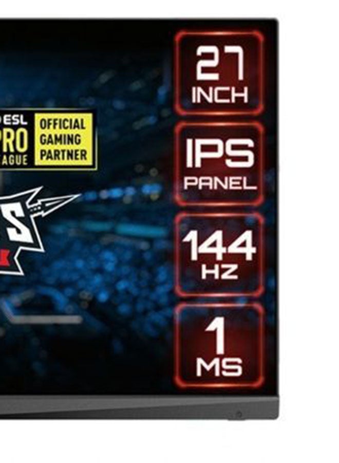 MSI - MAG274R 27 inch IPS LCD Full HD Gaming Monitor With 144Hz, AMD FreeSync Black - Image 1