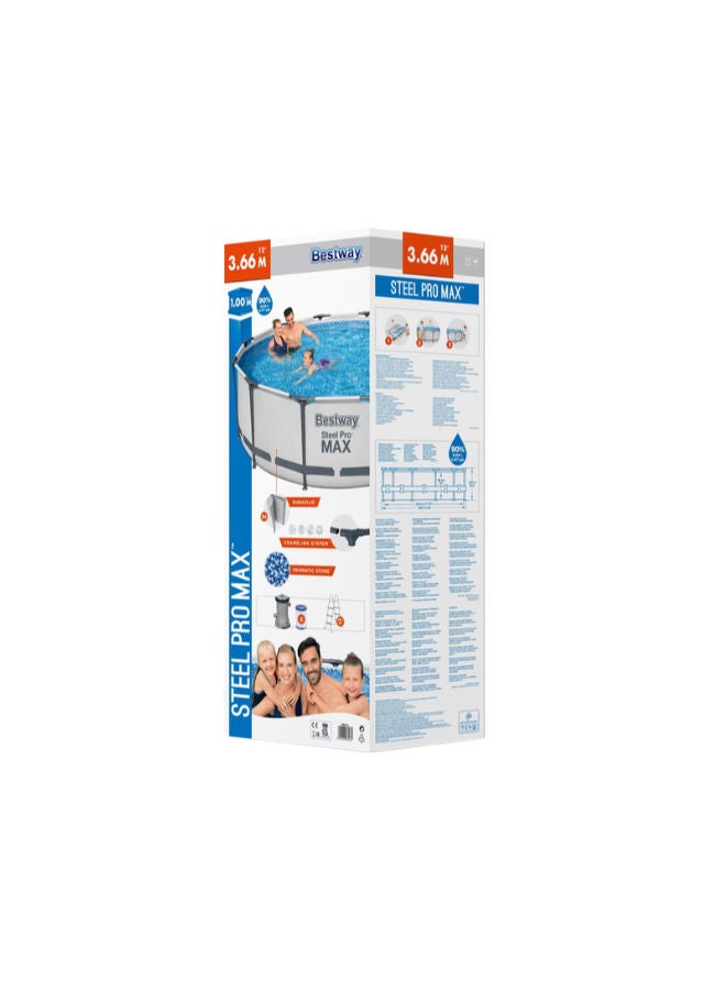 Bestway - Steel Pro Max Pool Set 366x100cm - Image 1
