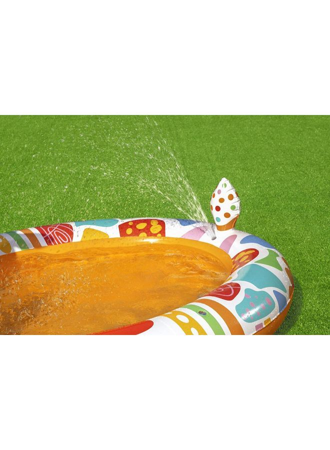 Bestway Attractive Design Shape And Comfortable Groovy Giraffe Sprayer Swimming Pool 266x157x127cm - Image 4