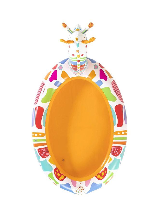 Bestway Attractive Design Shape And Comfortable Groovy Giraffe Sprayer Swimming Pool 266x157x127cm - Image 2