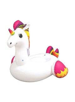 Unicorn Designed Inflatable Perfect Pool Floating Ring Sand And Summer Toy 47x36inch