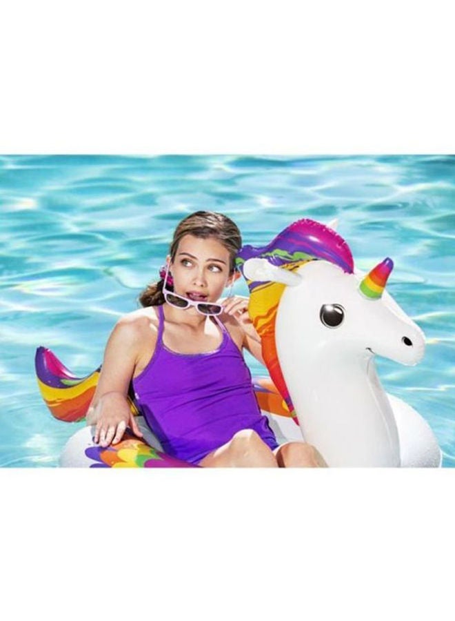 Bestway - Unicorn Designed Inflatable Perfect Pool Floating Ring Sand And Summer Toy 47x36inch - Image 1