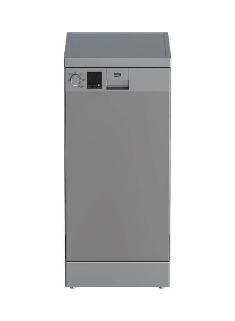 غسالة أطباق 45 سم 5 برامج 10 أفراد شاشة LED فضية - نصف حمولة - تأخير زمني DVS05020S DVS05020S فضى