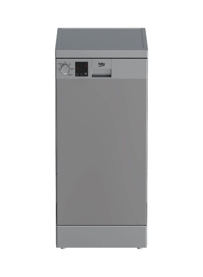 بيكو - غسالة أطباق 45 سم 5 برامج 10 أفراد شاشة LED فضية - نصف حمولة - تأخير زمني DVS05020S DVS05020S فضى - Image 1