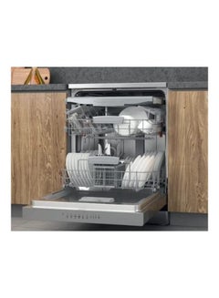 Ariston Dishwasher: Full size, 7 Programs, 14 Persons, Inverter Motor INOX COLOR LFC 3C33 WF X silver  - Image 4